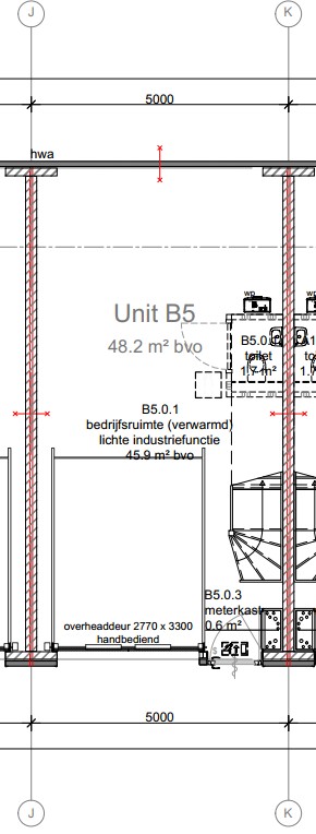 Begane grond zonder afbouw