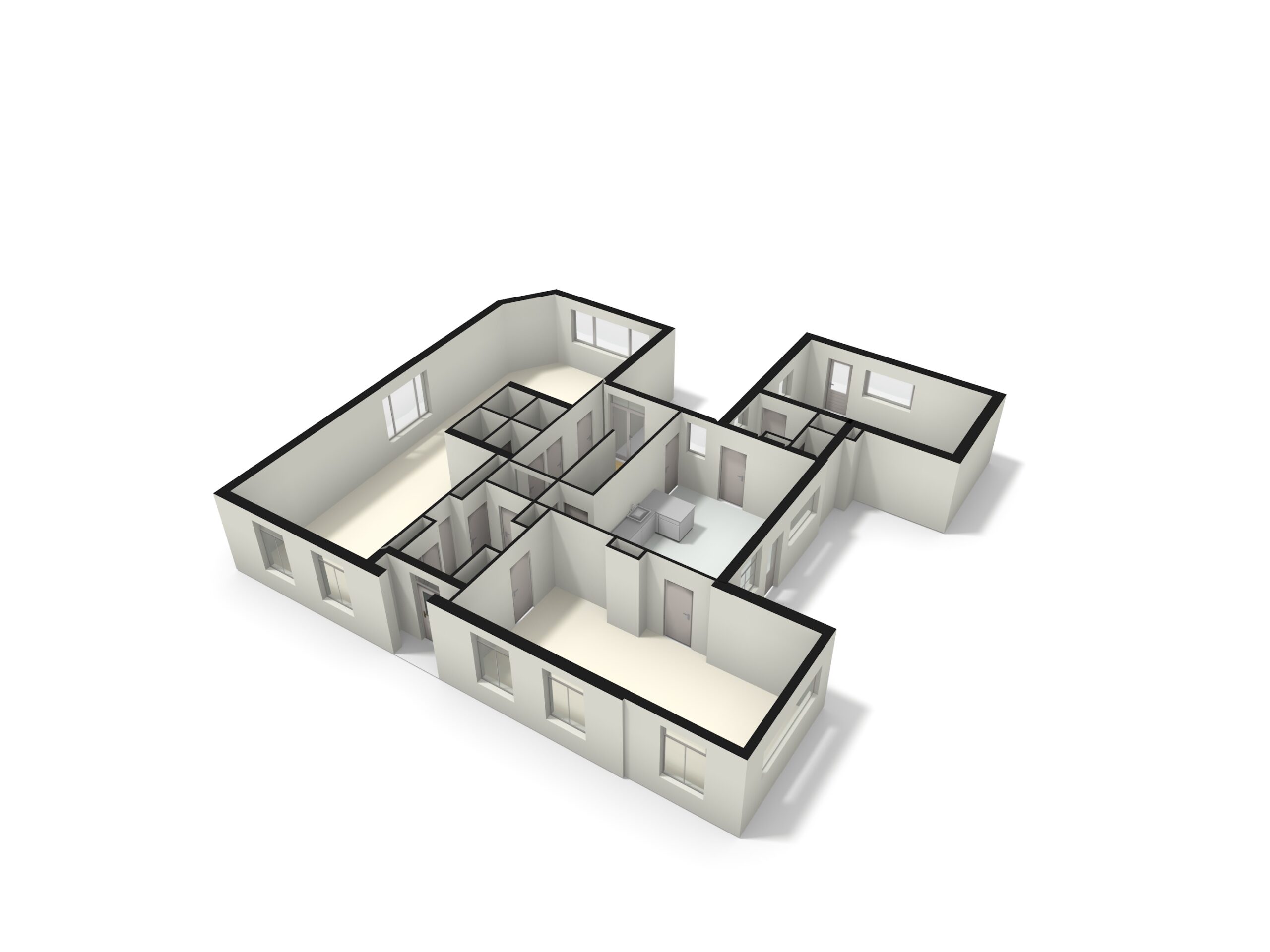 3d, begane grond