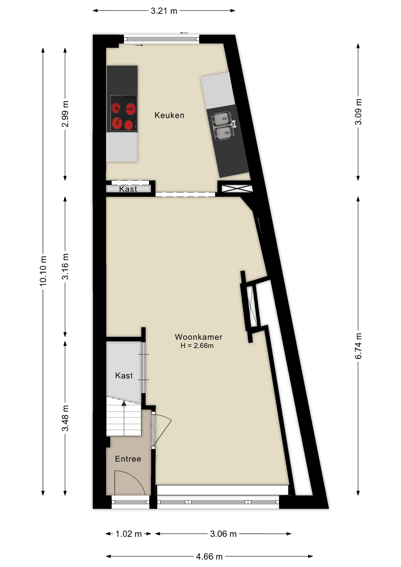 Plattegrond Begane grond