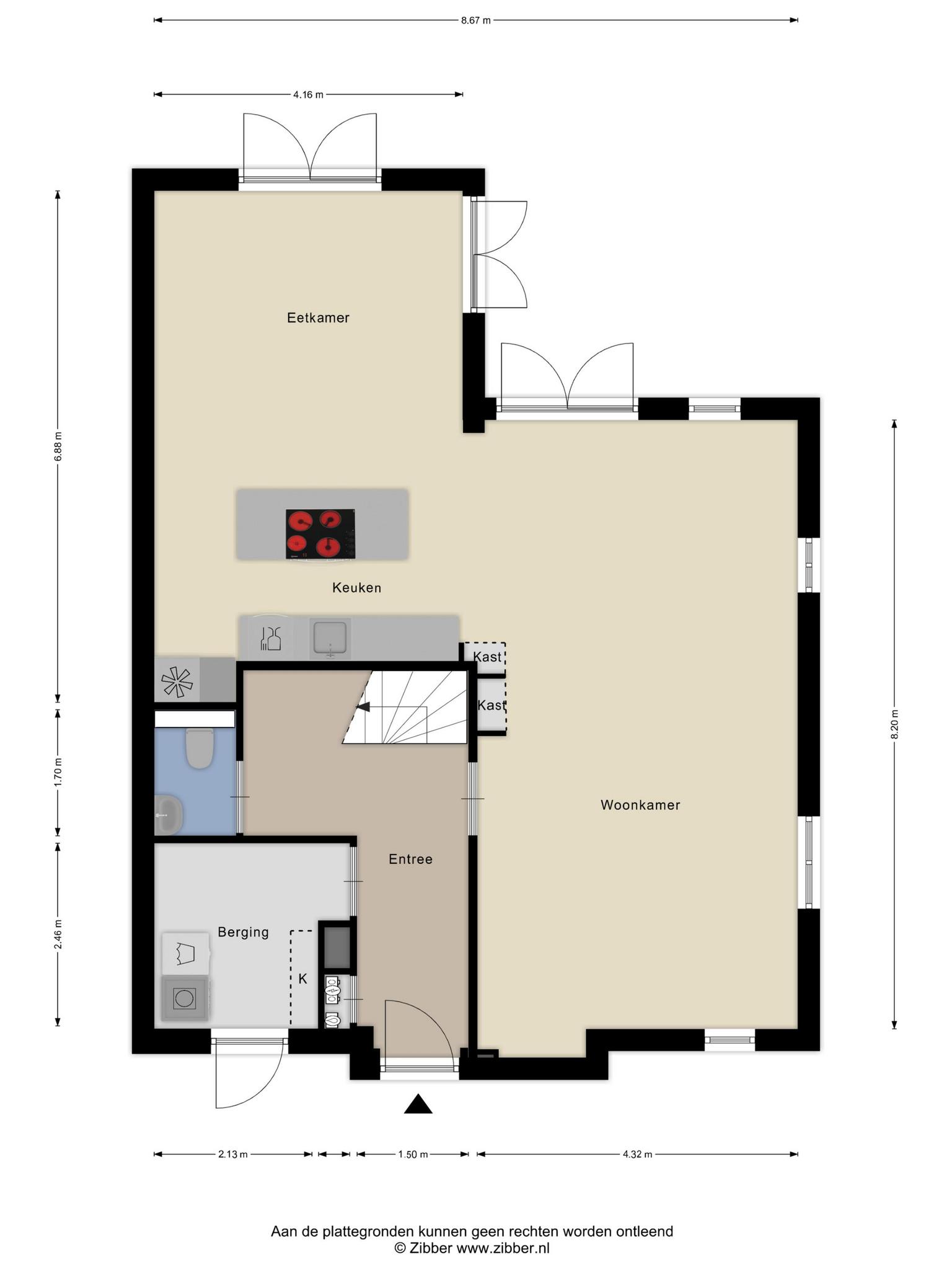 Plattegrond Begane grond