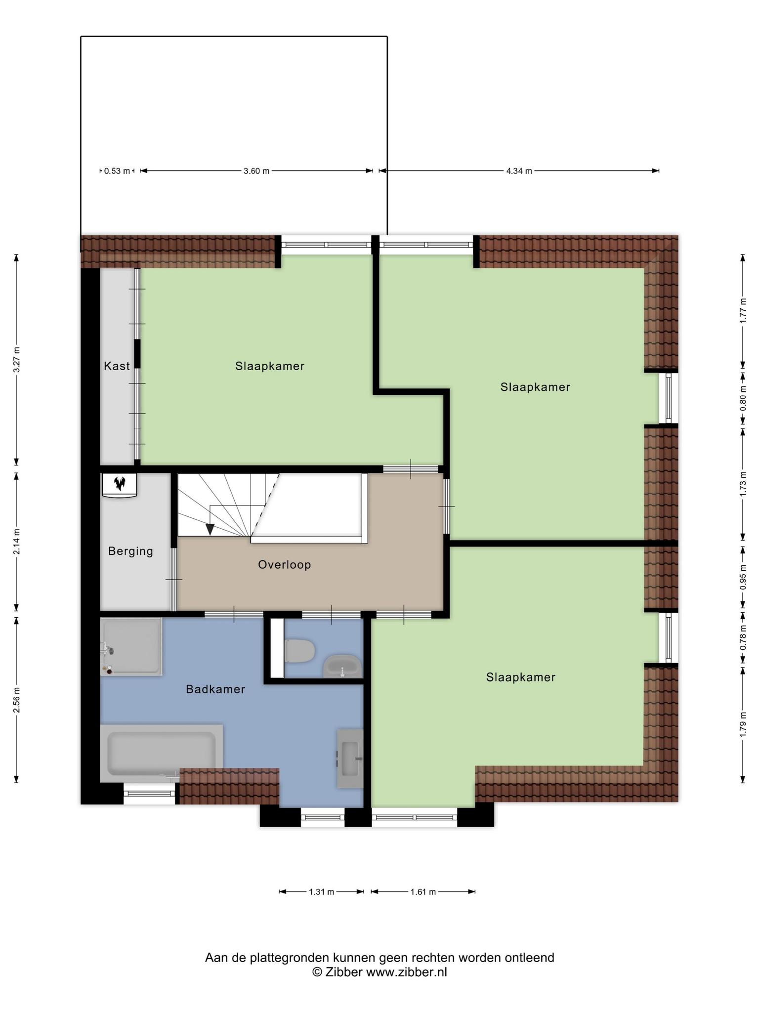 Plattegrond Verdieping