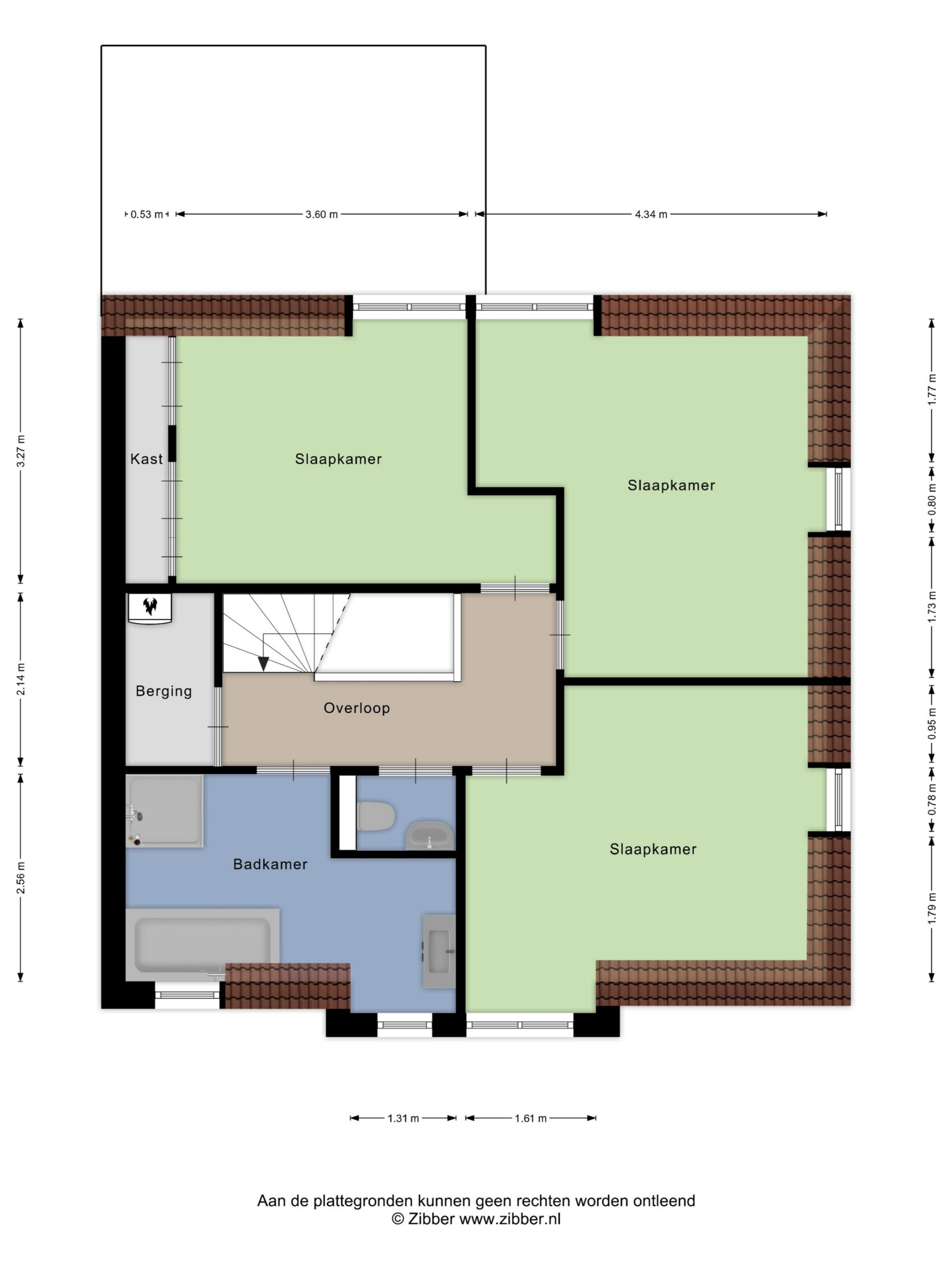 Plattegrond Verdieping