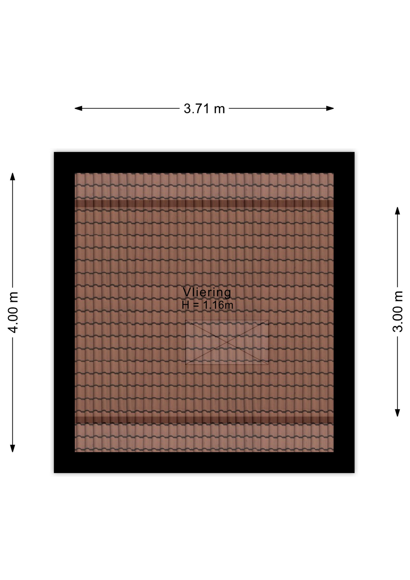 Plattegrond Vliering