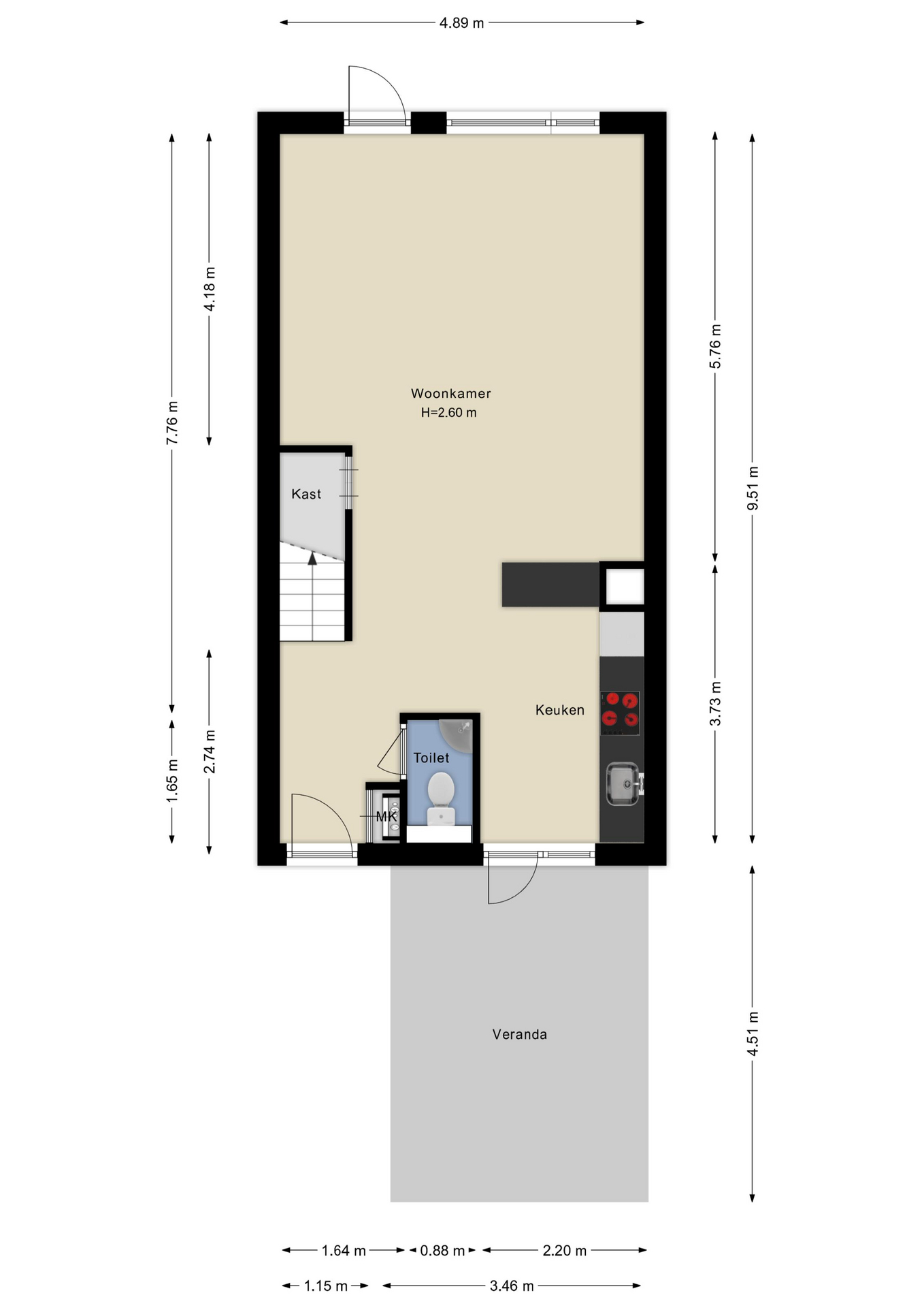 Plattegrond Begane Grond