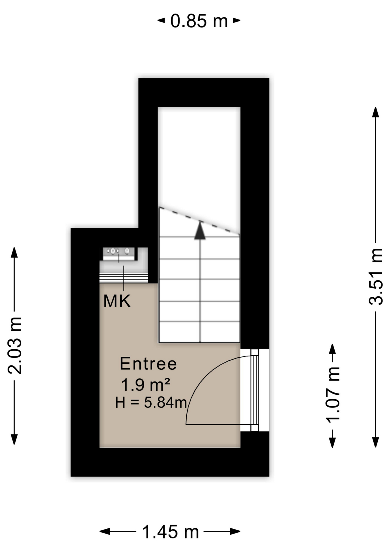 Plattegrond Entree