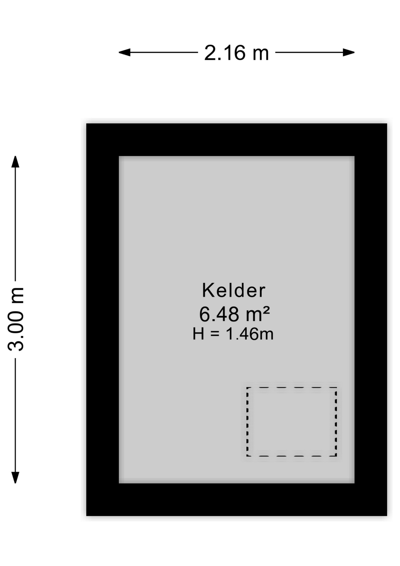Plattegrond Kelder